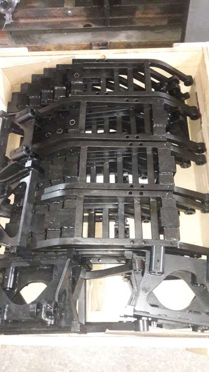 Дуга крепления плиты с пуансонами печи А2-ОВА