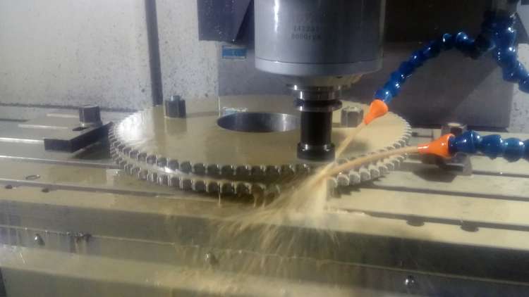 Двухрядная звездочка 